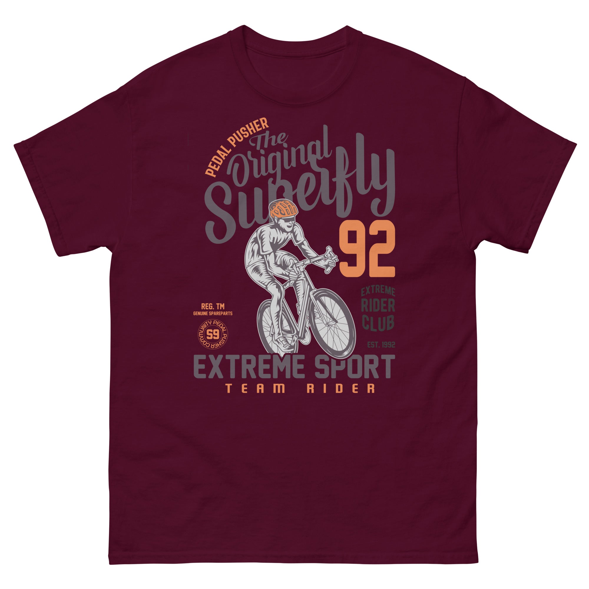 The Original Superfly Bicycle Mens classic tee | Inspired Creative Gifts | UK Supplier