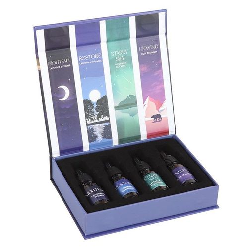 The Sleep Collection Blended Essential Oil Set | Inspired Creative Gifts | UK Supplier