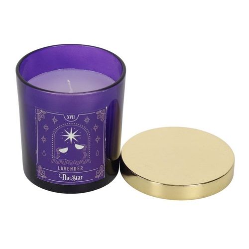 The Star Lavender Tarot Candle | Inspired Creative Gifts | UK Supplier