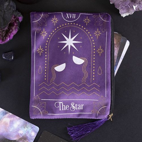 The Star Tarot Card Zippered Bag | Inspired Creative Gifts | UK Supplier