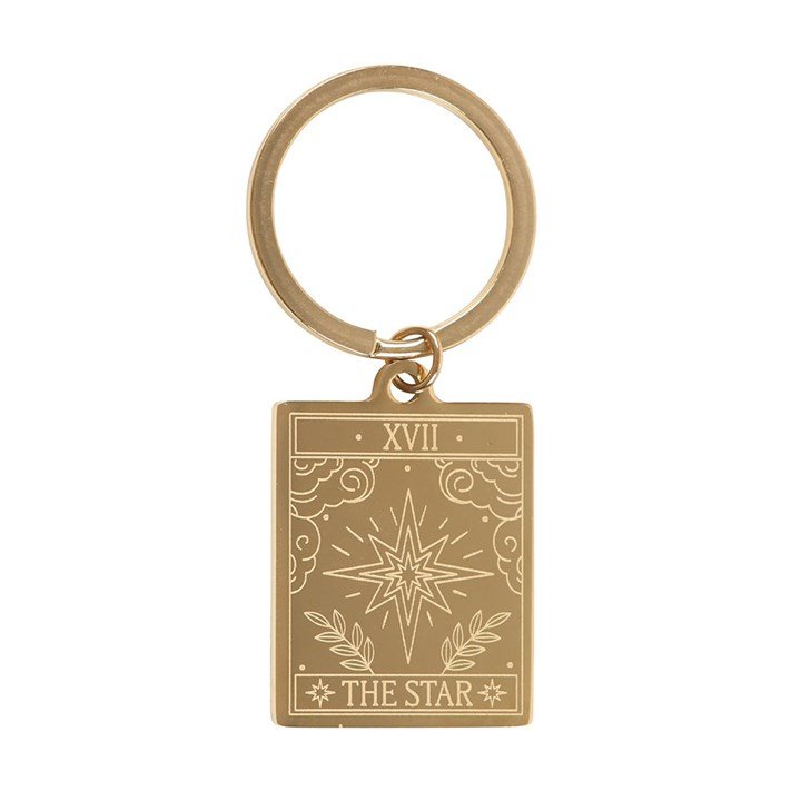 The Star Vintage Tarot Keyring | Inspired Creative Gifts