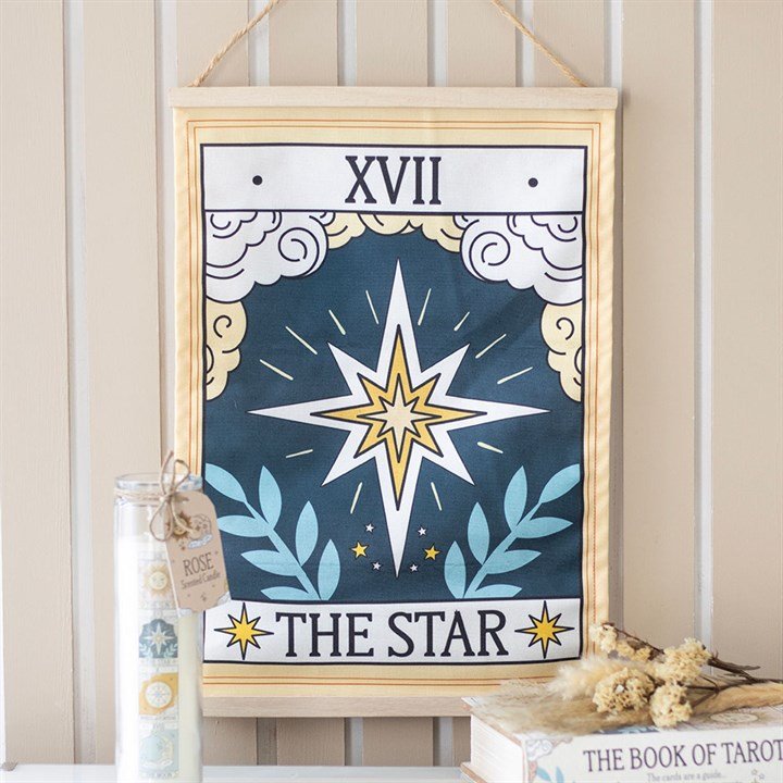 The Star Vintage Tarot Wall Hanging | Inspired Creative Gifts | UK Supplier