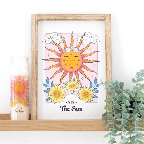 The Sun Celestial Framed Wall Print | Inspired Creative Gifts | UK Supplier
