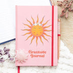 The Sun Gratitude Journal with Rose Quartz Pen | Inspired Creative Gifts | UK Supplier