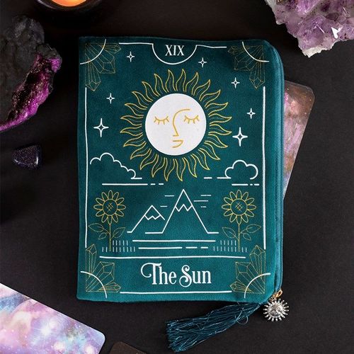 The Sun Tarot Card Zippered Bag | Inspired Creative Gifts | UK Supplier