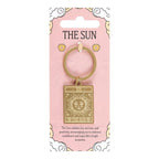 The Sun Vintage Tarot Keyring | Inspired Creative Gifts | UK Supplier