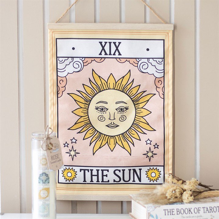 The Sun Vintage Tarot Wall Hanging | Inspired Creative Gifts | UK Supplier