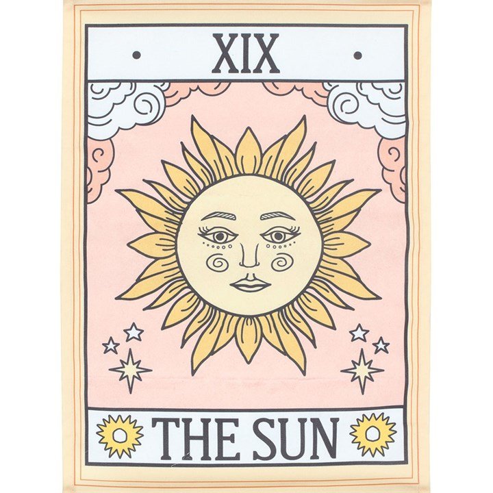 The Sun Vintage Tarot Wall Hanging | Inspired Creative Gifts | UK Supplier