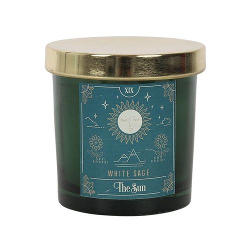 The Sun White Sage Tarot Candle | Inspired Creative Gifts | UK Supplier