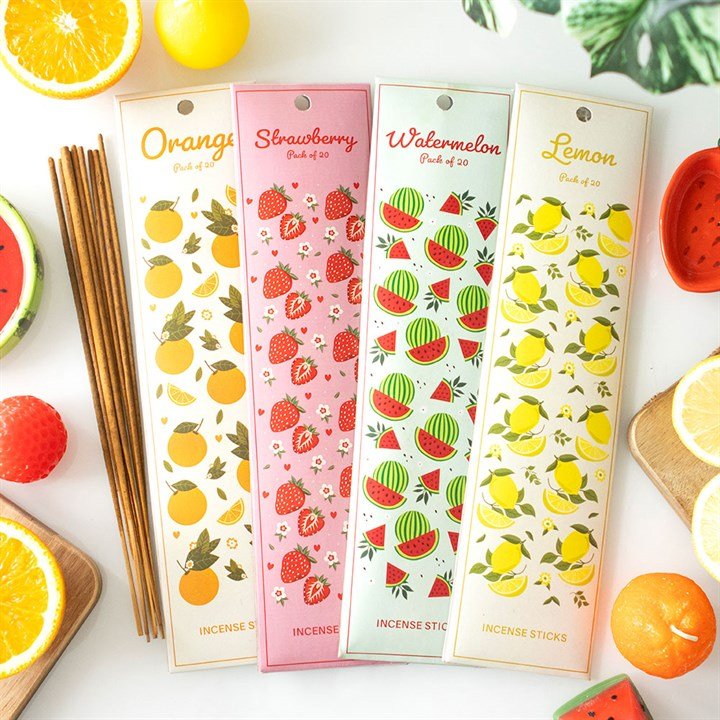 The Tutti Frutti Collection Incense Stick Set | Inspired Creative Gifts | UK Supplier