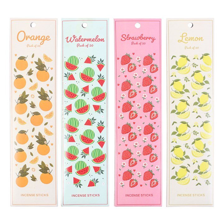 The Tutti Frutti Collection Incense Stick Set | Inspired Creative Gifts | UK Supplier