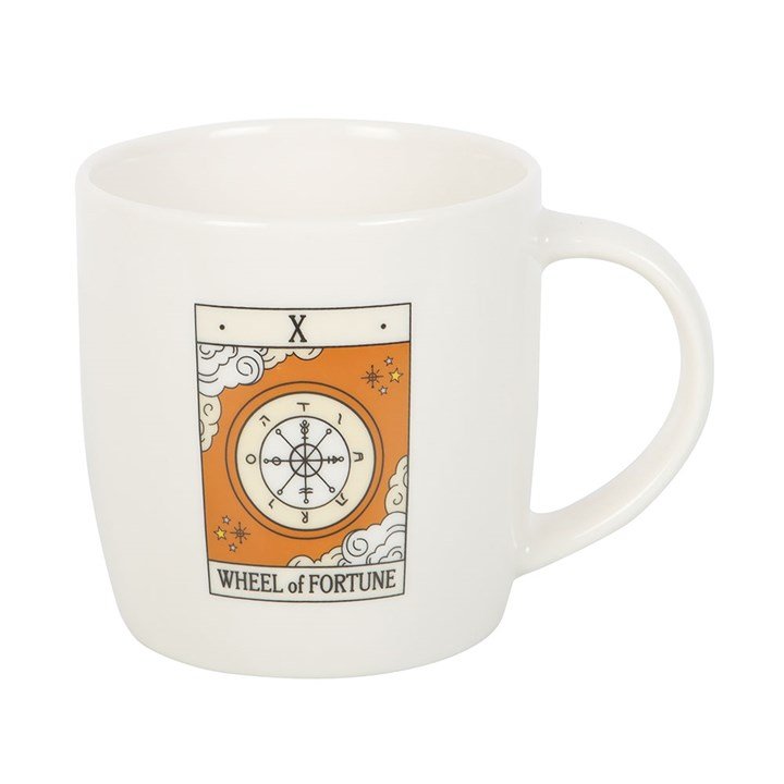 The Wheel of Fortune Vintage Tarot Mug | Inspired Creative Gifts | UK Supplier