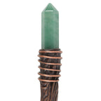 Thin Abundance Green Aventurine Crystal Wand | Inspired Creative Gifts | UK Supplier