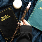 Thin Romance Rose Quartz Crystal Wand | Inspired Creative Gifts | UK Supplier