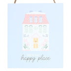 This Is Our Happy Place Pastel House Hanging Sign | Inspired Creative Gifts | UK Supplier