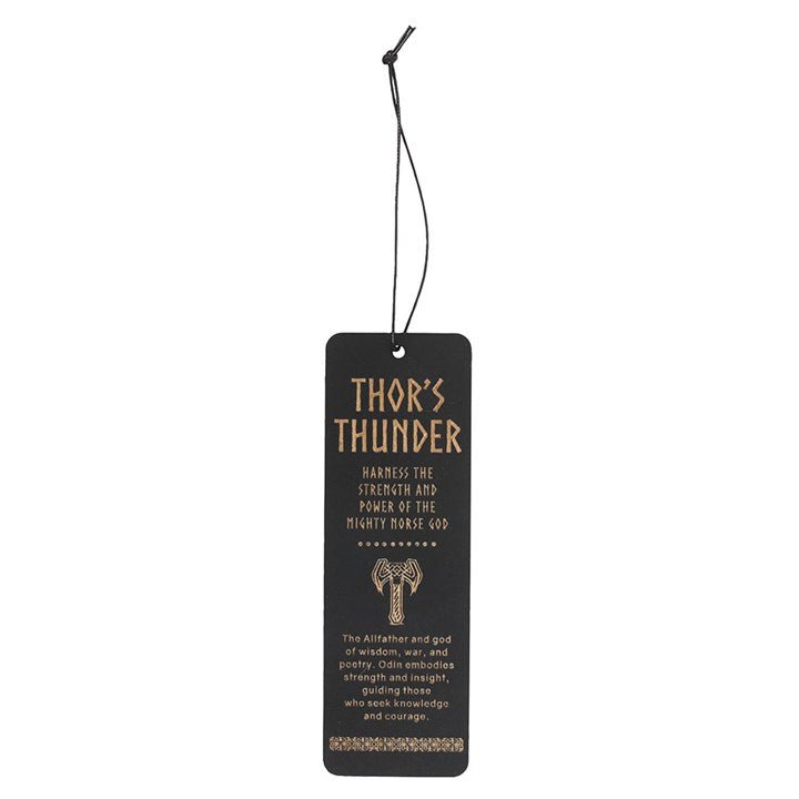 Thor's Thunder Wooden Bookmark | Inspired Creative Gifts | UK Supplier
