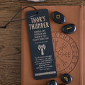 Thor's Thunder Wooden Bookmark | Inspired Creative Gifts | UK Supplier