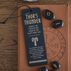 Thor's Thunder Wooden Bookmark | Inspired Creative Gifts | UK Supplier