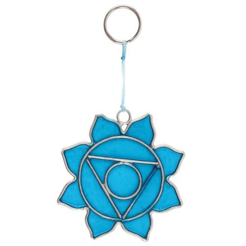 Throat Chakra Symbol Mini Suncatcher | Inspired Creative Gifts | UK Supplier