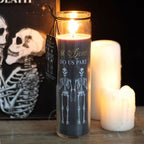 Til Death Do Us Part Amber Noir Tube Candle | Inspired Creative Gifts | UK Supplier
