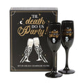 Til Death Do Us Party Champagne Flute Set | Inspired Creative Gifts | UK Supplier