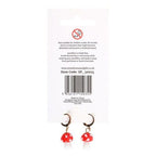 Toadstool Dangle Earrings | Inspired Creative Gifts | UK Supplier