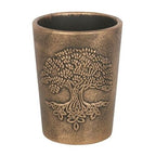 Tree of Life Bronze Terracotta Plant Pot by Lisa Parker | Inspired Creative Gifts | UK Supplier