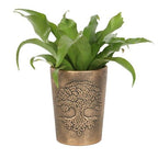 Tree of Life Bronze Terracotta Plant Pot by Lisa Parker | Inspired Creative Gifts | UK Supplier