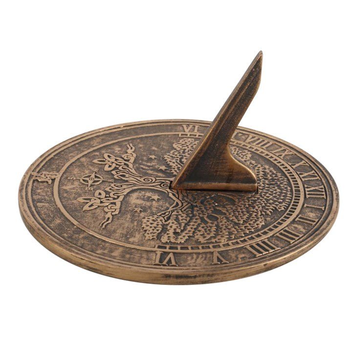 Tree Of Life Terracotta Sundial by Lisa Parker | Inspired Creative Gifts | UK Supplier