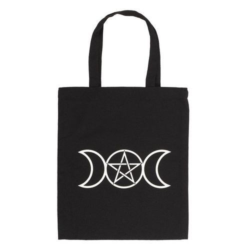 Triple Moon Polycotton Tote Bag | Inspired Creative Gifts | UK Supplier