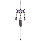 Triple Moon Windchime with Bells | Inspired Creative Gifts | UK Supplier
