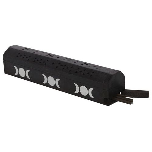Triple Moon Wooden Sage Incense Box Set | Inspired Creative Gifts | UK Supplier