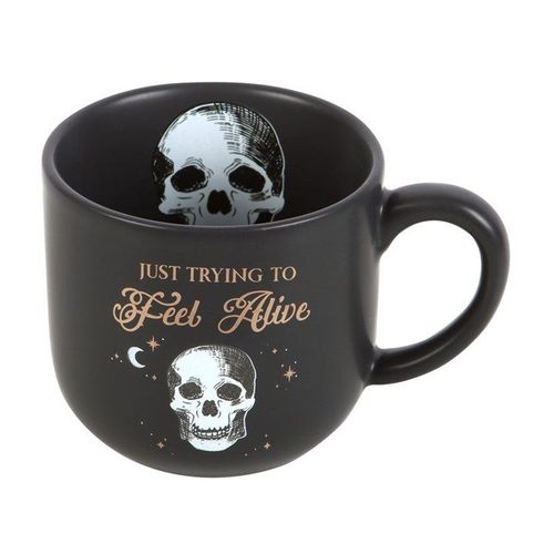 Trying To Feel Alive Mug | Inspired Creative Gifts