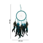 Turquoise Peacock Feather Dreamcatcher | Inspired Creative Gifts | UK Supplier