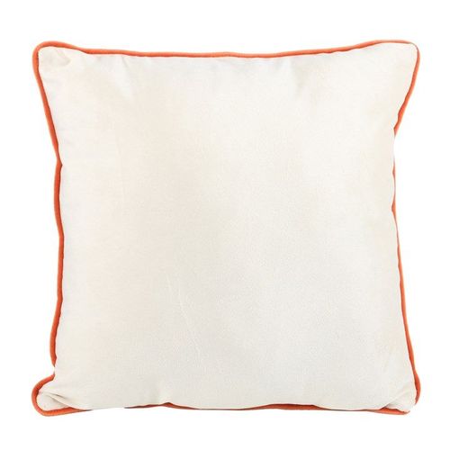 35cm Square Spooky Cat and Pumpkin Print Cushion - Inspired Creative Gifts