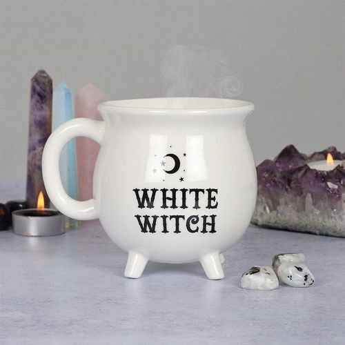 White Witch Cauldron Mug - Mugs - Inspired Creative Gifts