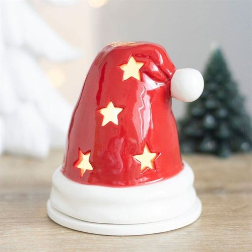 Santa Hat Incense Cone Burner and Tealight Holder - Candle Holders - Inspired Creative Gifts