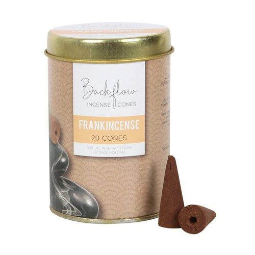 6 Tins of Elements Frankincense Jumbo Backflow Cones - Backflow Burners & Cones - Inspired Creative Gifts