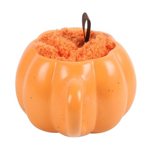 Pumpkin Shaped Mug and Socks Set - Mugs - Inspired Creative Gifts
