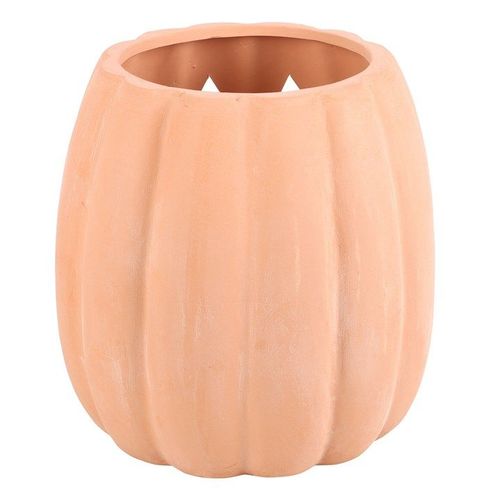 25cm Terracotta Cut Out Pumpkin Decoration - Ornaments - Inspired Creative Gifts