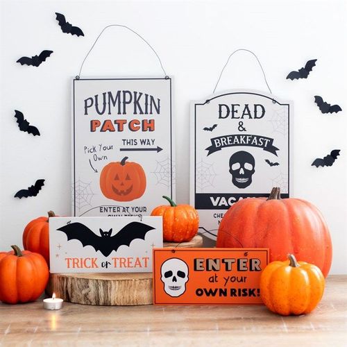 30cm Pumpkin Patch Hanging Sign - Sign - Inspired Creative Gifts