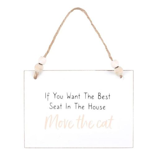Move The Cat Hanging Sign - Sign - Inspired Creative Gifts