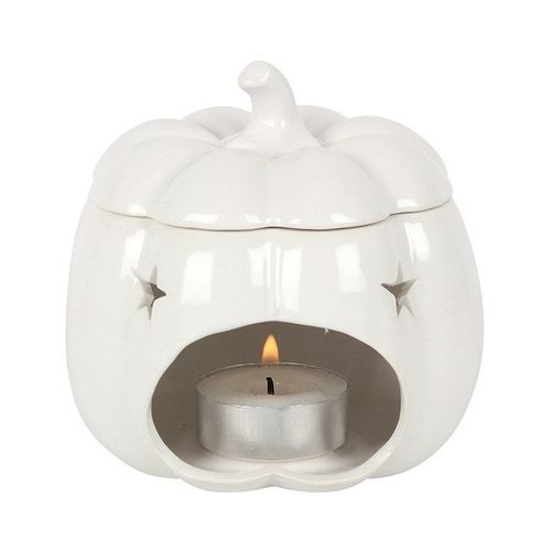 White Pumpkin Oil Burner - Oil Burner - Inspired Creative Gifts