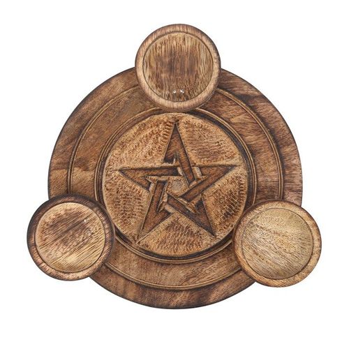 Pentagram Tea Light Candle Holder - Candle Holders - Inspired Creative Gifts