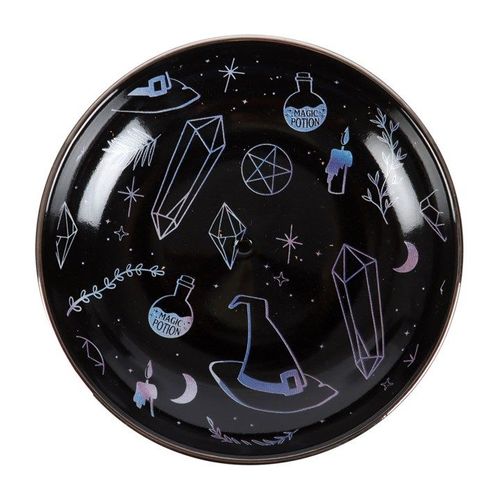 Crystal Witch Incense Holder Plate - Incense Holders - Inspired Creative Gifts