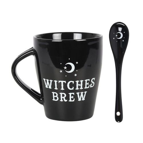 Witches Brew Mug and Spoon Set - Mugs - Inspired Creative Gifts