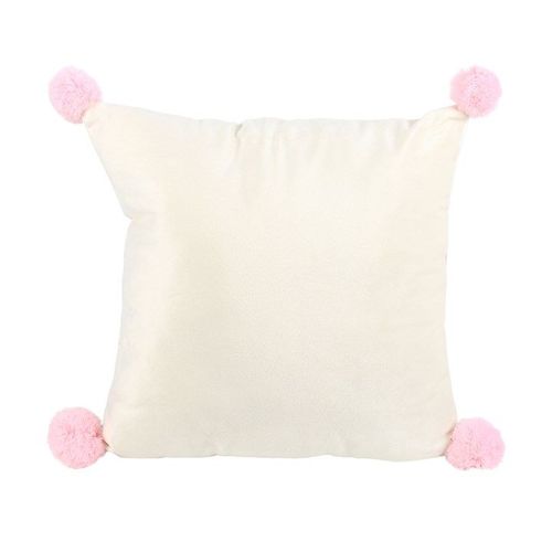 Square Sugarplum Fun Christmas Print Cushion - Inspired Creative Gifts