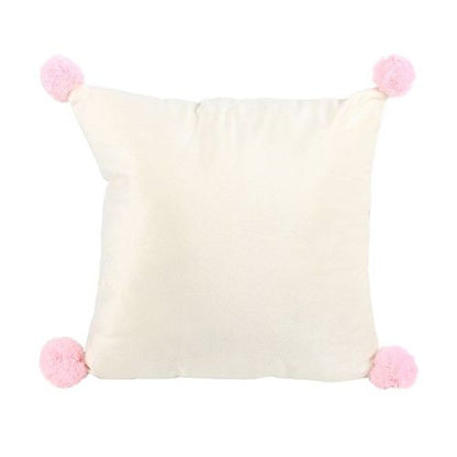 Square Sugarplum Fun Christmas Print Cushion - Inspired Creative Gifts