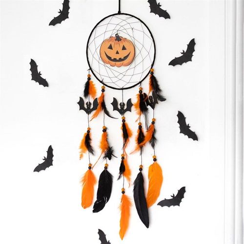 Pumpkin Halloween Dreamcatcher - Dreamcatchers - Inspired Creative Gifts
