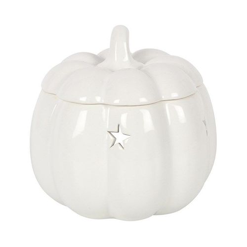 White Pumpkin Oil Burner - Oil Burner - Inspired Creative Gifts